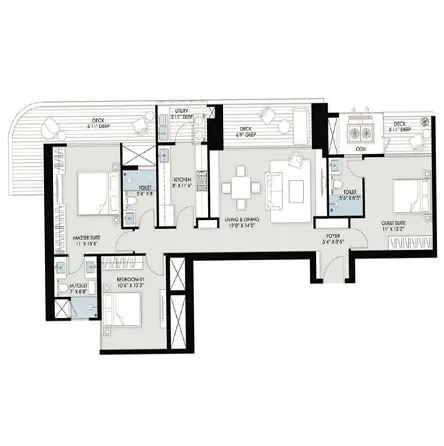 BPTP GAIA RESIDENCES FLOOR PLAN